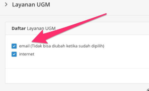 Aktivasi Akun Email Dtiugmacid